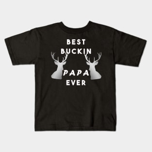 Best duckin papa ever Kids T-Shirt